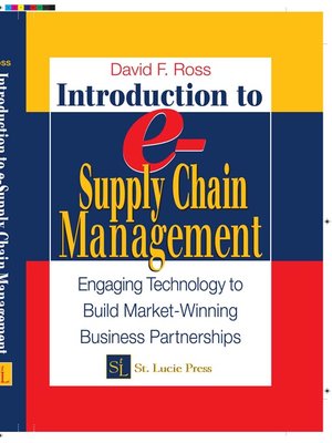 cover image of Introduction to e-Supply Chain Management